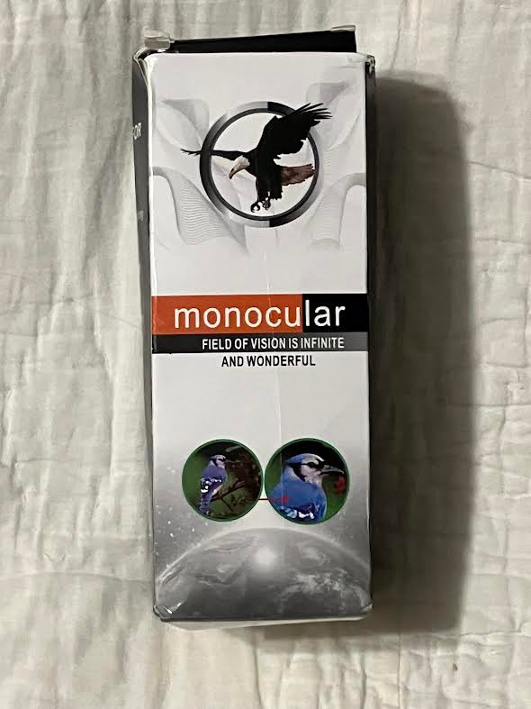 Monocular-Telescope for Birding, Hunting, Hiking, Camping, New with Case