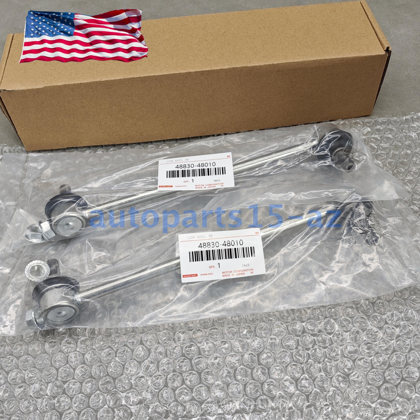 OEM New For REAR STABILIZER BAR LINKS W/NUT KITHIGHLANDER ES350 RX350 US