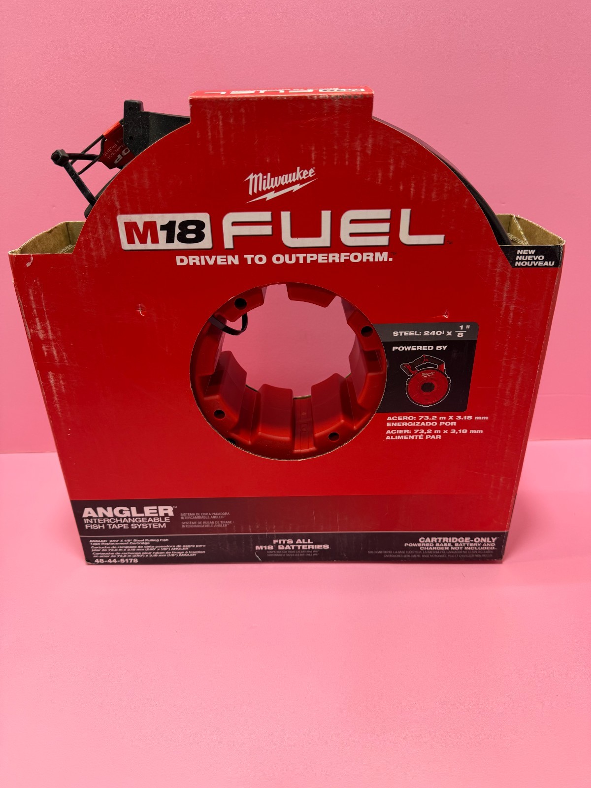 Milwaukee 48-44-5178 M18 FUEL Steel Pulling Fish Tape System