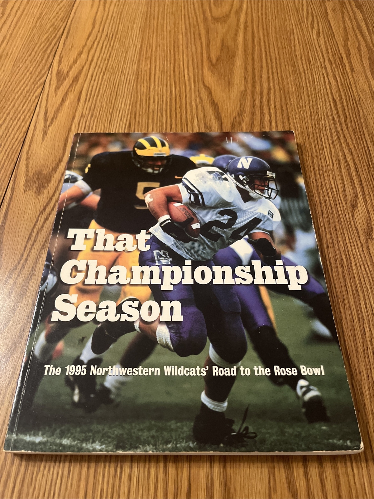 Northwestern 1995 Road To The Rose Bowl That Championship Season Special Program