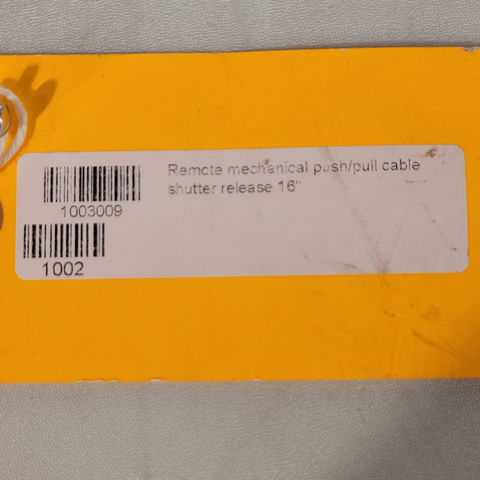 Remote Mechanical Push/Pull Cable Shutter Release 16" Optic