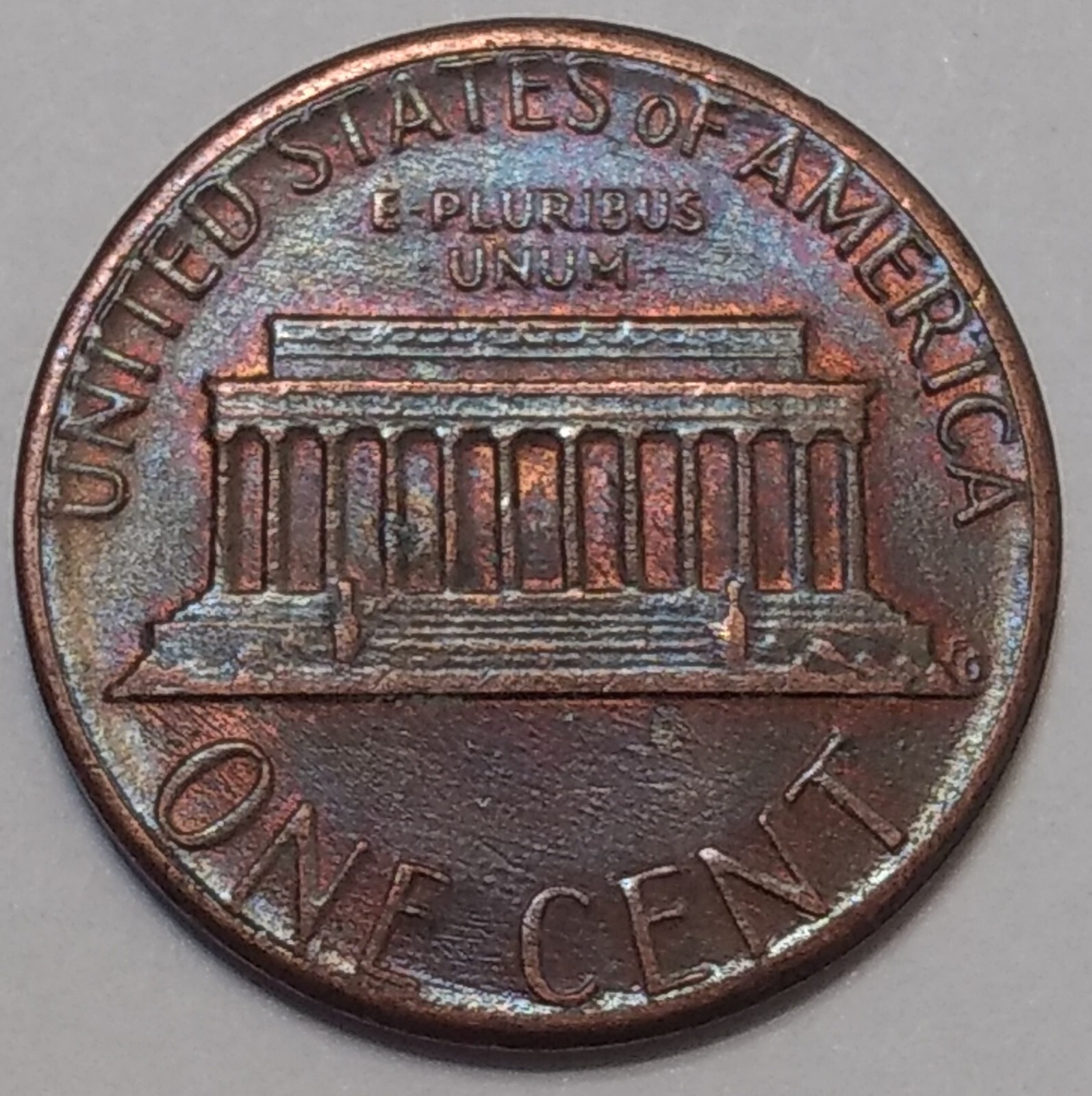 1985 Lincoln Cent ~ Glossy BN Unc. ~ Toned