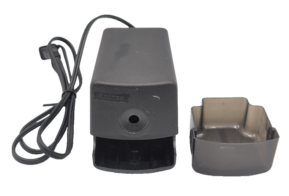 Boston PowerHouse Electric Corded Pencil Sharpener Model 296A Vintage