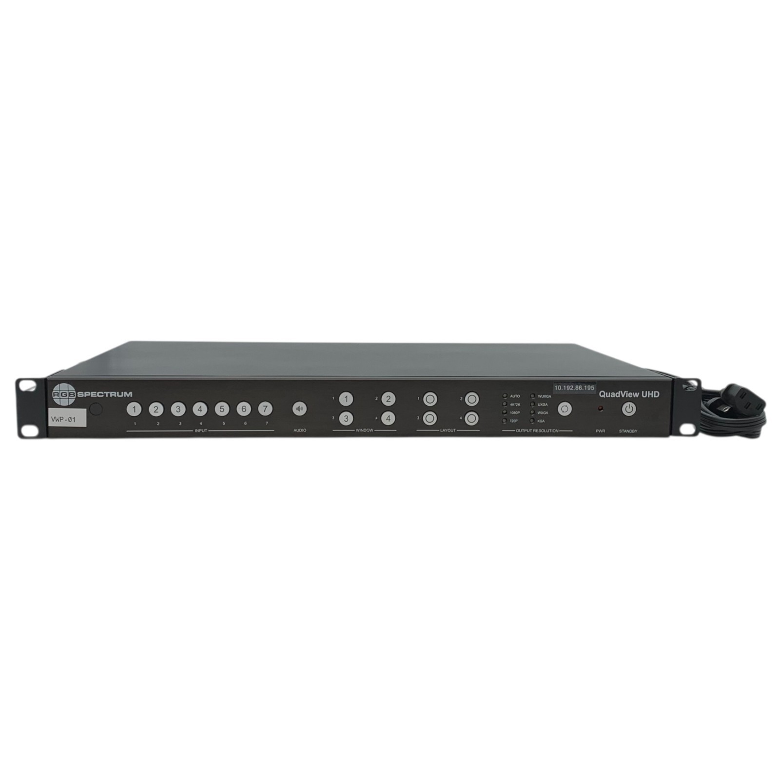 RGB Spectrum QuadView UHD - Multi-Image Processor - USED