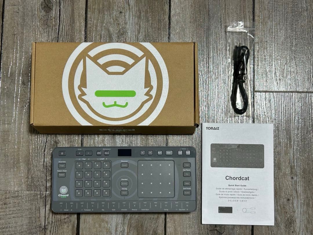 AlphaTheta TORAIZ Chordcat 8-Track Groove Box Sampler Sequencer MIDI Tested