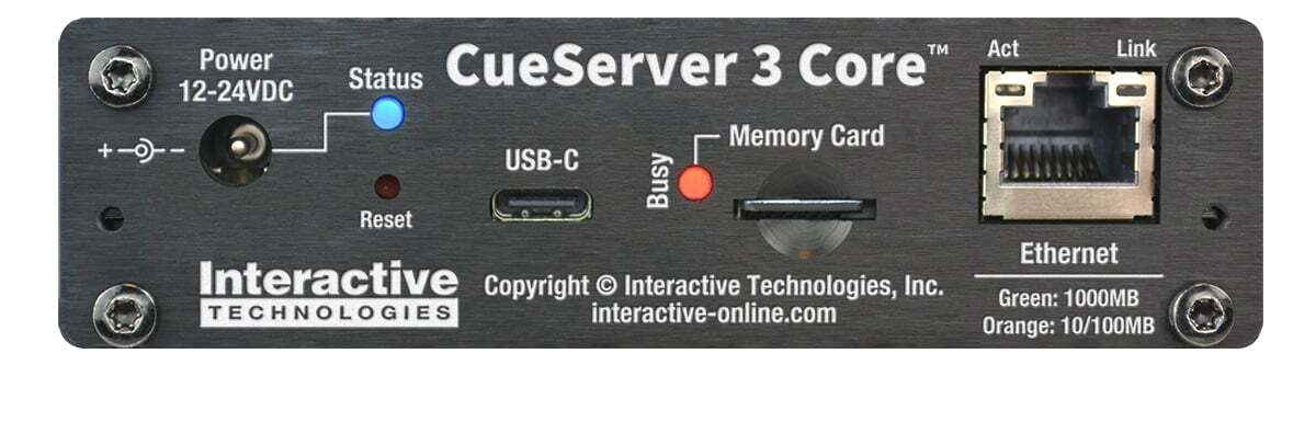 Interactive Technologies CS-3120 DMX Lighting Control Unit