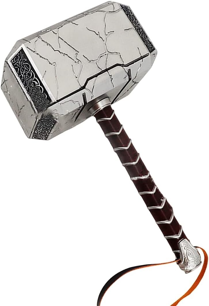 SR Thor’s Hammer1:1 Marvel Thor The Dark World Lightning Strike Hammer Cosplay
