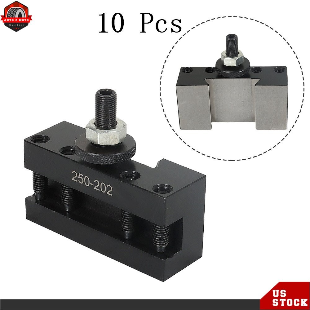 10Pack BXA 250-202 #2 Quick Change Turning Facing & Boring Tool Post Holder