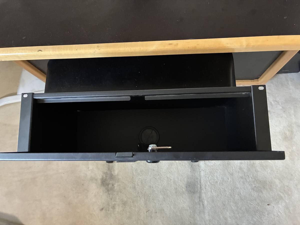Middle Atlantic LBX-3 SP Rack Storage Vault with Lock and Key