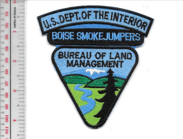 Airborne Hot Shot Fire Crew Idaho BLM Boise Smokejumpers Bureau of Land NO TARIF