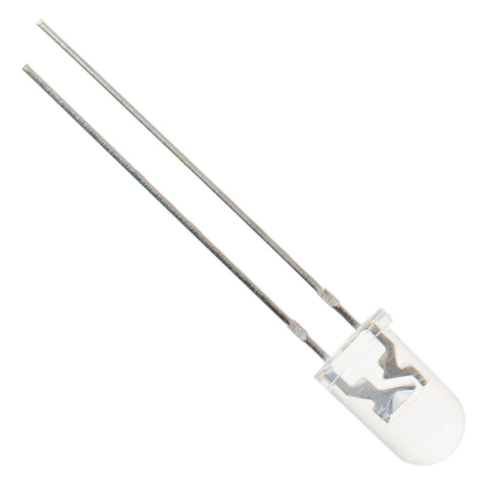 10 x Red/Yellow Bi-Colour 5mm LED Water Clear 2000mcd 15°