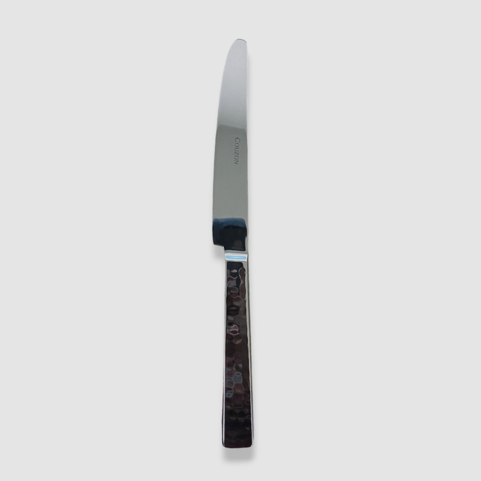 Couzon Silver Ato Hammered Dinner Knife