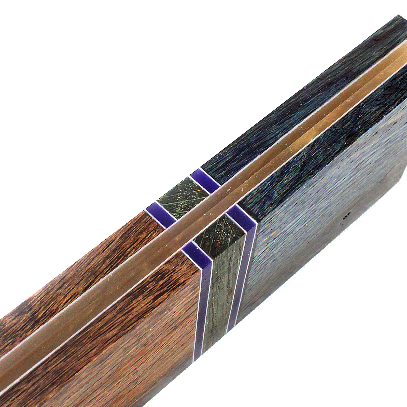 Stabilized Hybrid Segmented Knife Making Scales 6 x 2 1/8 x 3/8 in