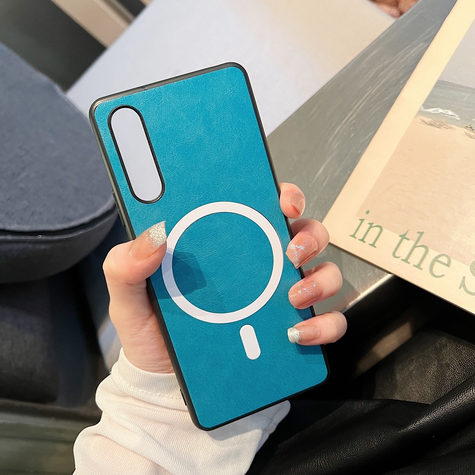 Magnetic Leather Texture Shockproof Phone Case For Google Pixel 9 Pro 8 7 6A 5A