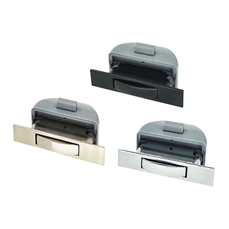 Lock Catch Button Lock Push Lock Compact & Lock for Motorhomes