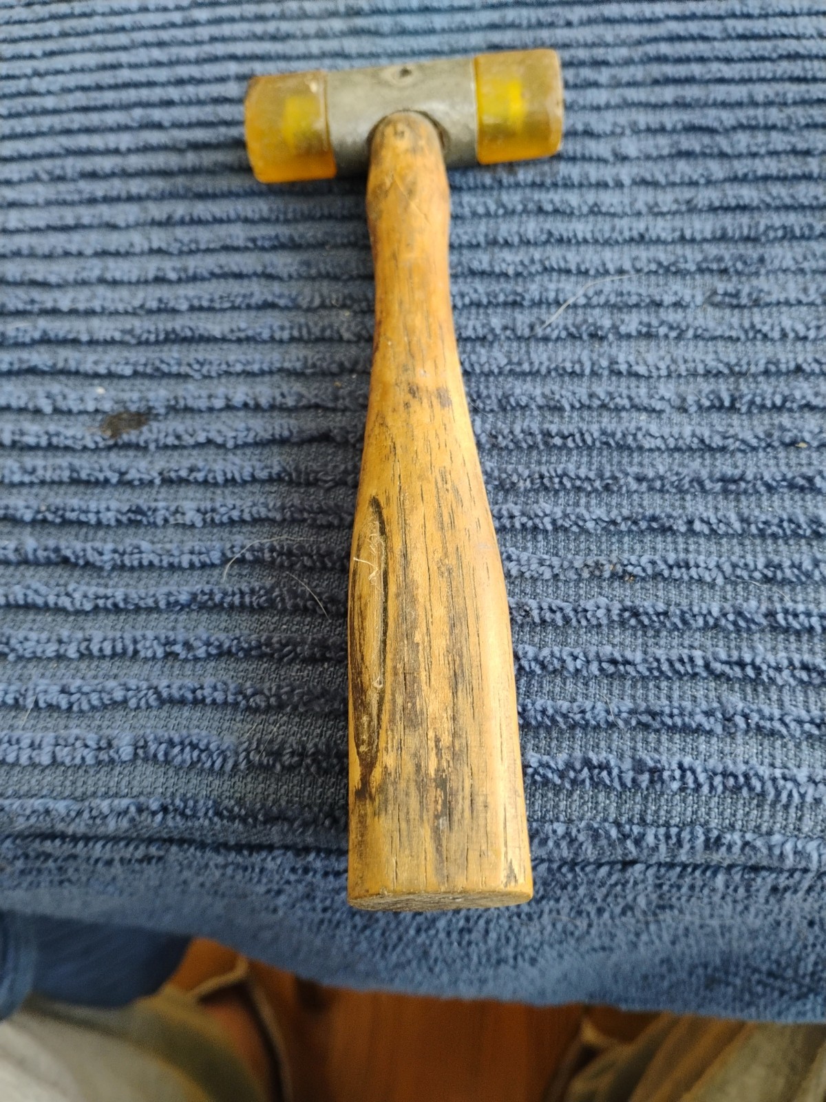 VINTAGE SMALL DEAD BLOW HAMMER 7" LONG