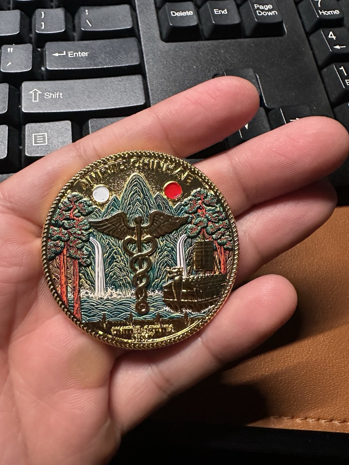 US Navy Hospital Corpsman Challenge Coin South Korea
