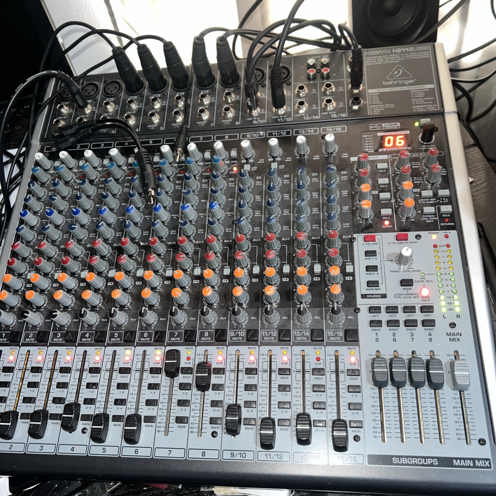 DJ Set with CD Players, Equalizer, Compressor, And Power Amplifier