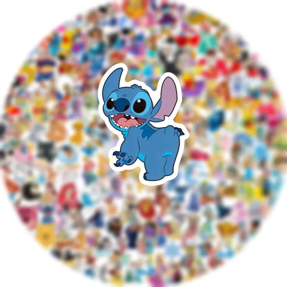 Disney Stickers 150 Pack Random Assortment Disney Character Set Classic Mix -US