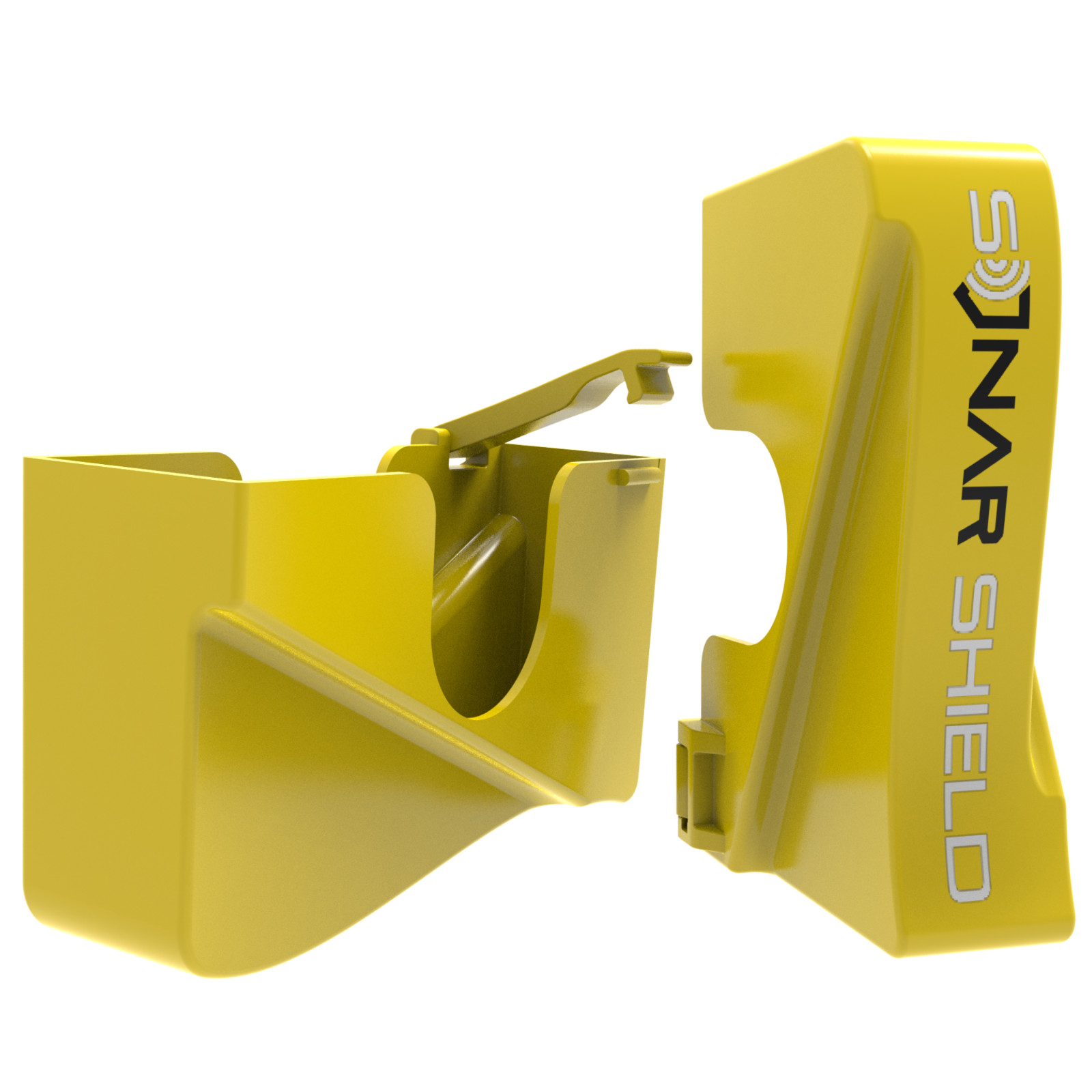 Lowrance Active Target Transducer Cover by Sonar Shield (Yellow)