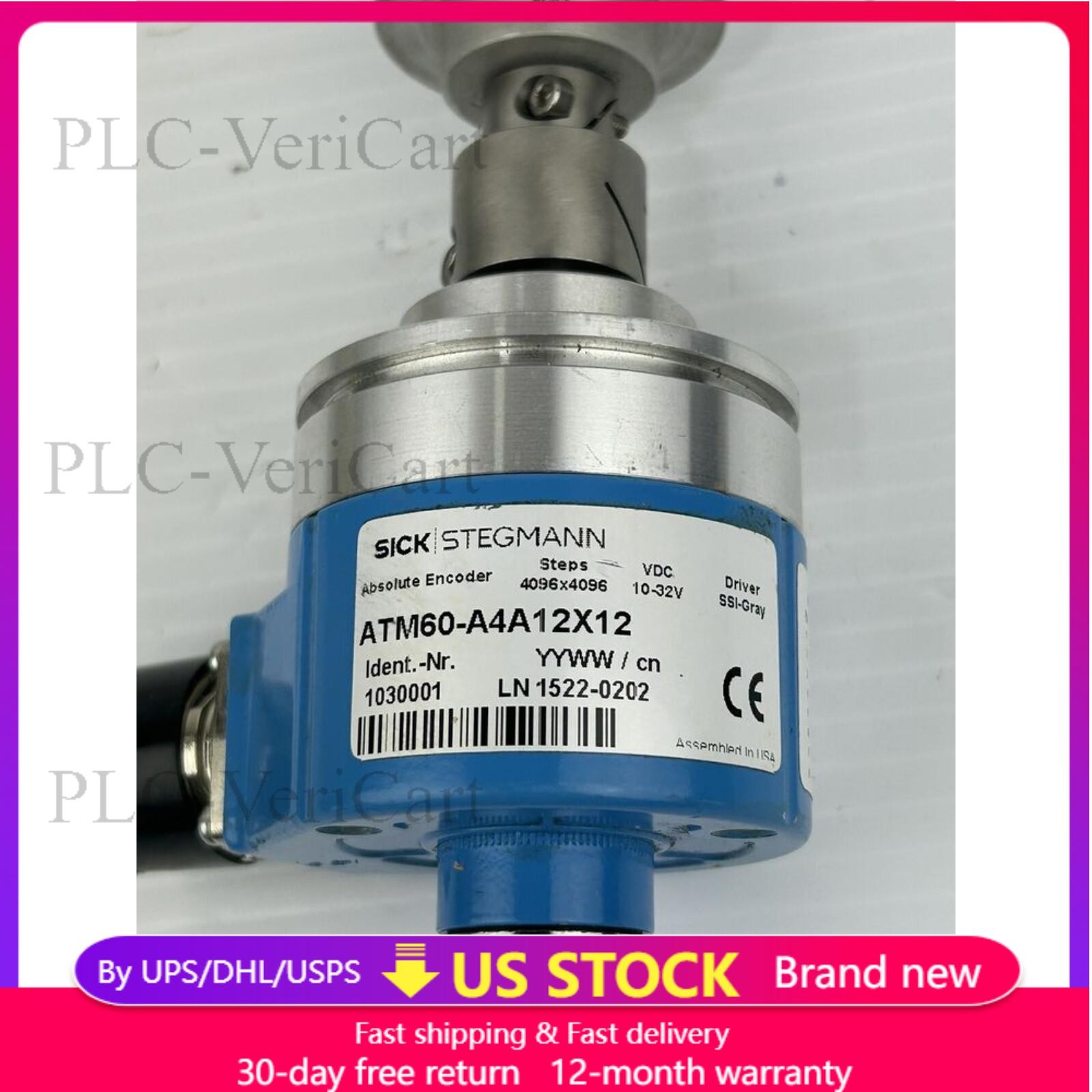 NEW SICK Stegmann ATM60-A4A12X12 Absolute Encoder 1030001
