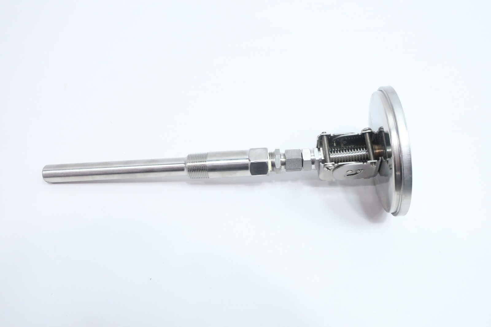 Ashcroft 50EI42E090 5in Bimetal Thermometer 9in 0-25f 1/2in Npt