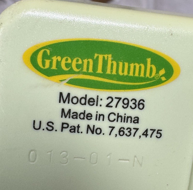 Green Thumb Digital Lawn/Garden Automatic Timer & Frequency Waterer Model 27936