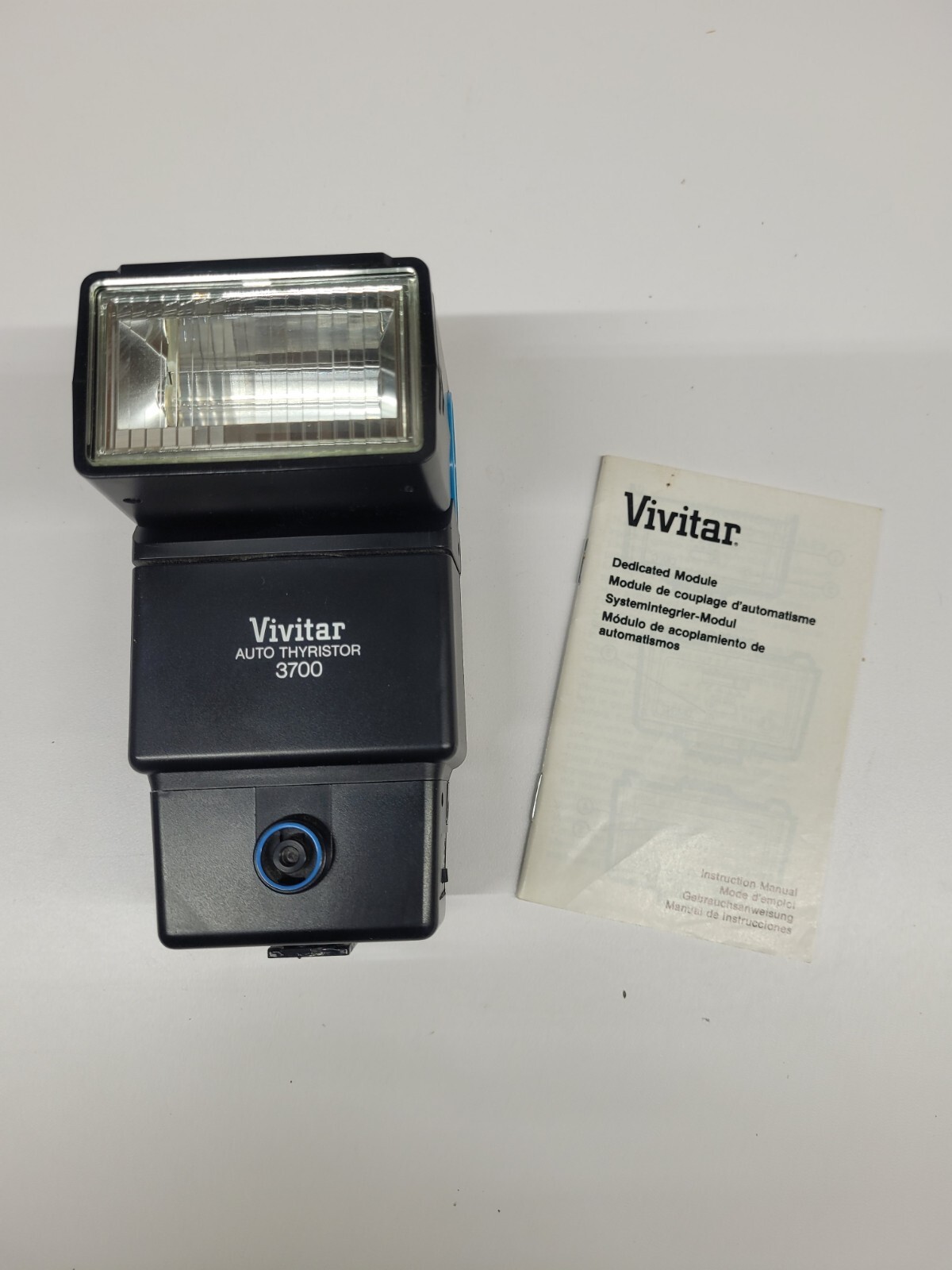 Vintage Vivitar 3700 Auto Thyristor Instruction Manual