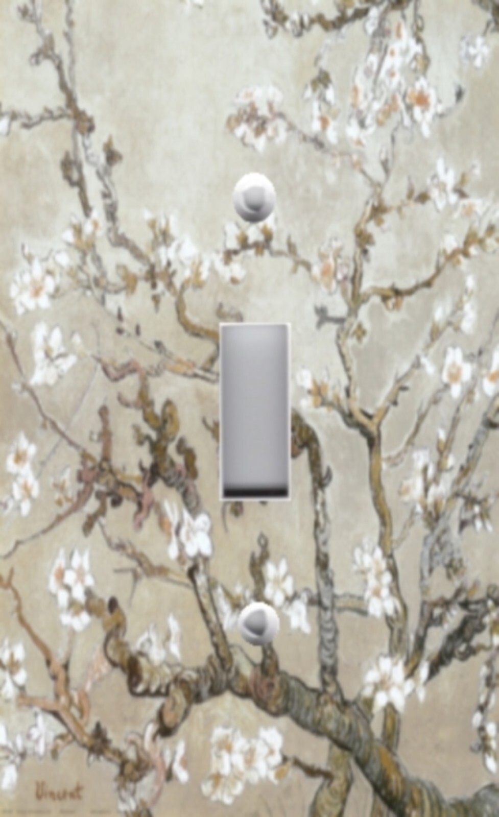 Light Switch Plate Switchplate Cover VAN GOGH ALMOND BRANCHES