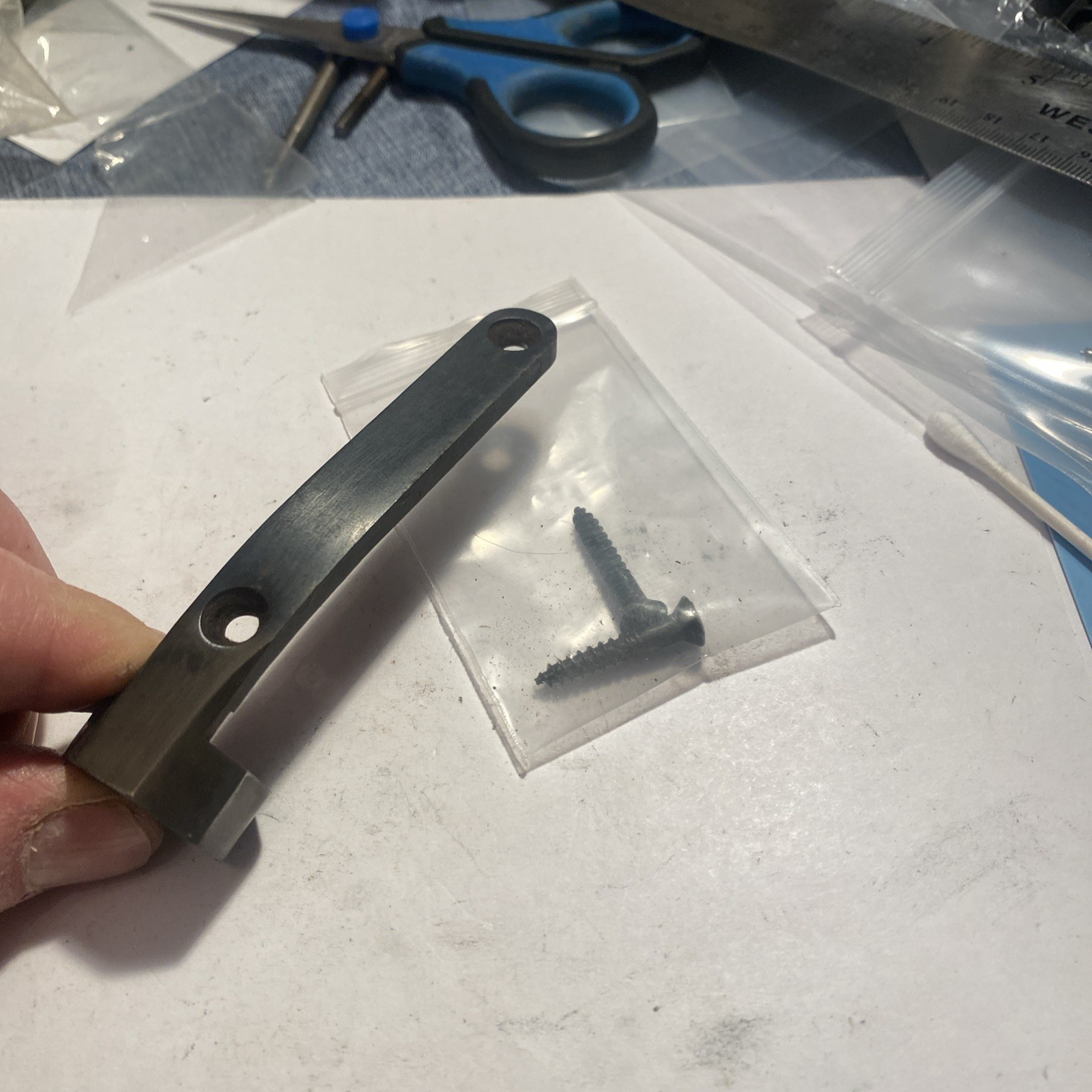 Thompson Center 15/16"Tang and screws for Hawken Muzzleloader.