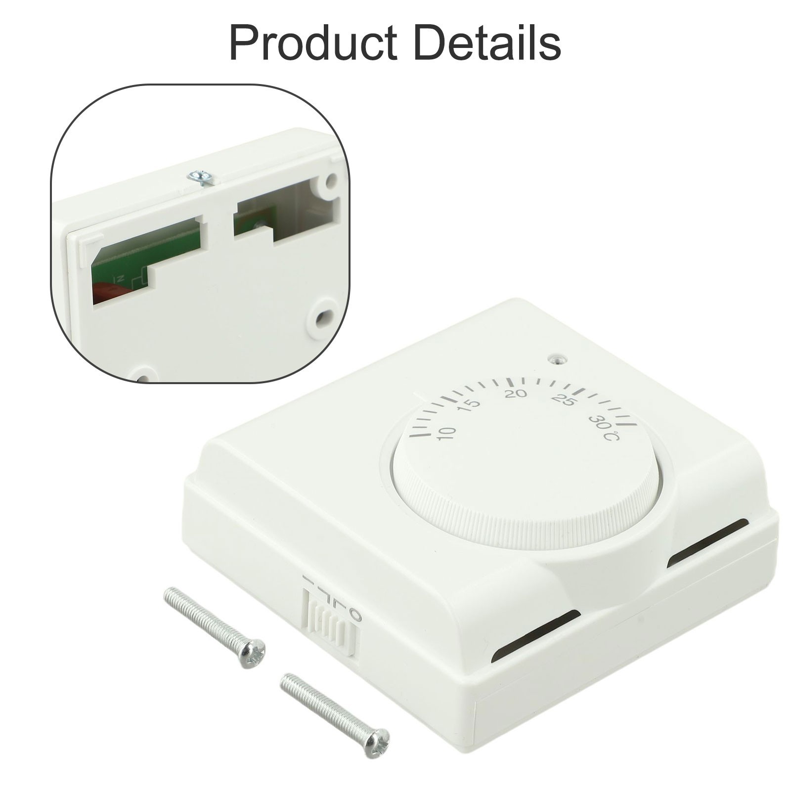 Room Thermostat Floor Heating For Mounted With On/off Switch Controller / New