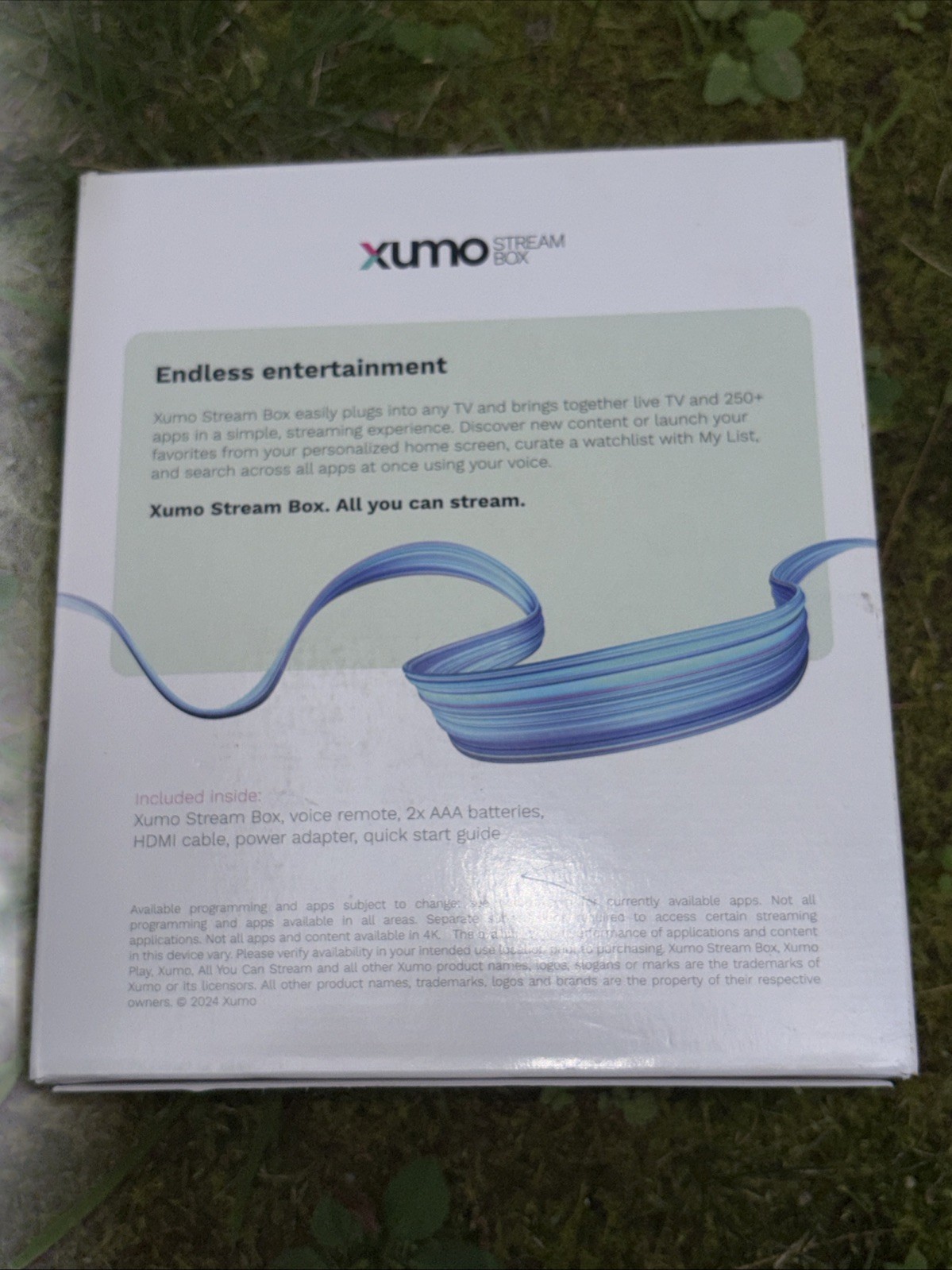 Xumo Stream Box 4K UHD Streaming Media Player – New Sealed