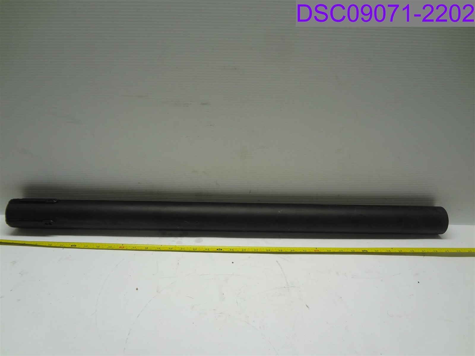 Black Stanchion Post 37-3/4" tall, 2-1/2" dia