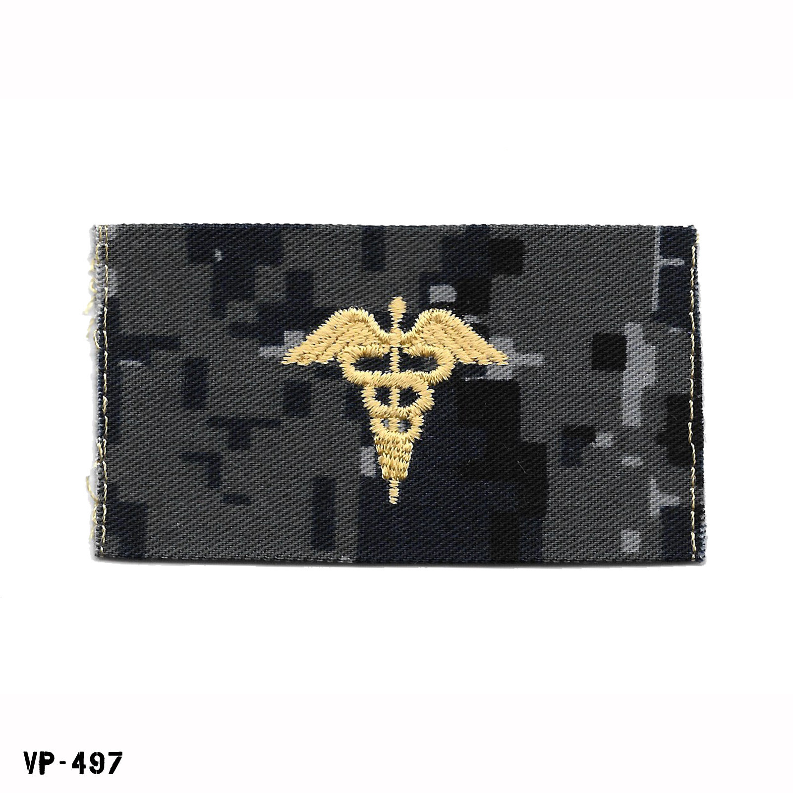 US Navy NWU BDG Blue Digital Camo Physician Assistant Collar Device Vanguard NEW