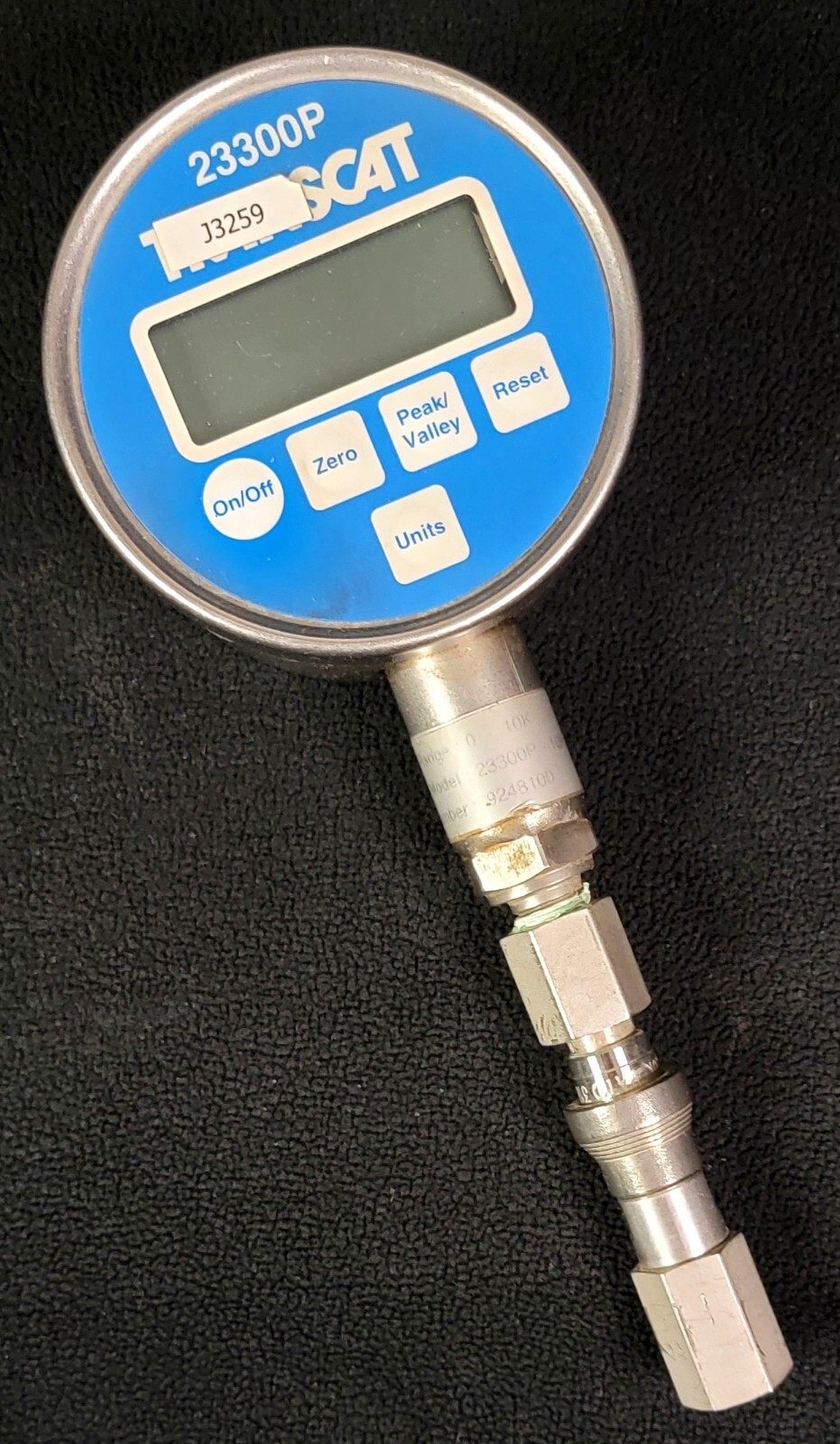 Transcat 23300P Digital Pressure Gauge 10K PSI - Turns On Needs Calibration