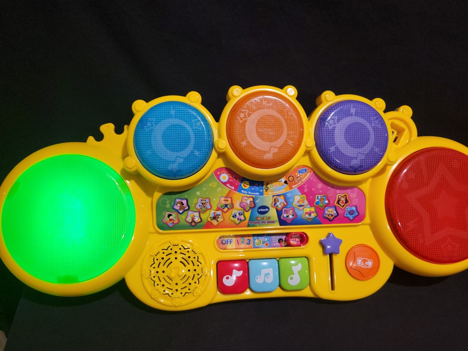 Vtech Zoo Jamz Stompin’ Fun Drums Toy VIDEO! NICE!