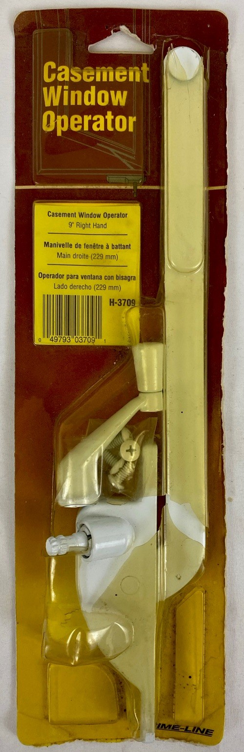 Prime-Line Casement Window Operator 9” Right Hand H-3709 New Sealed