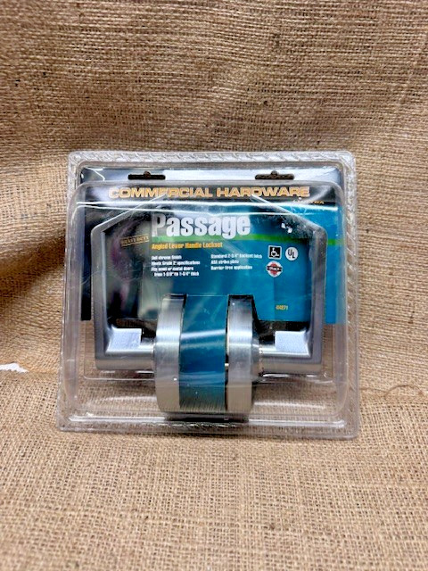 Ultra Passage Commercial Hardware  Angled Lever Handle Lockset-44271 *New