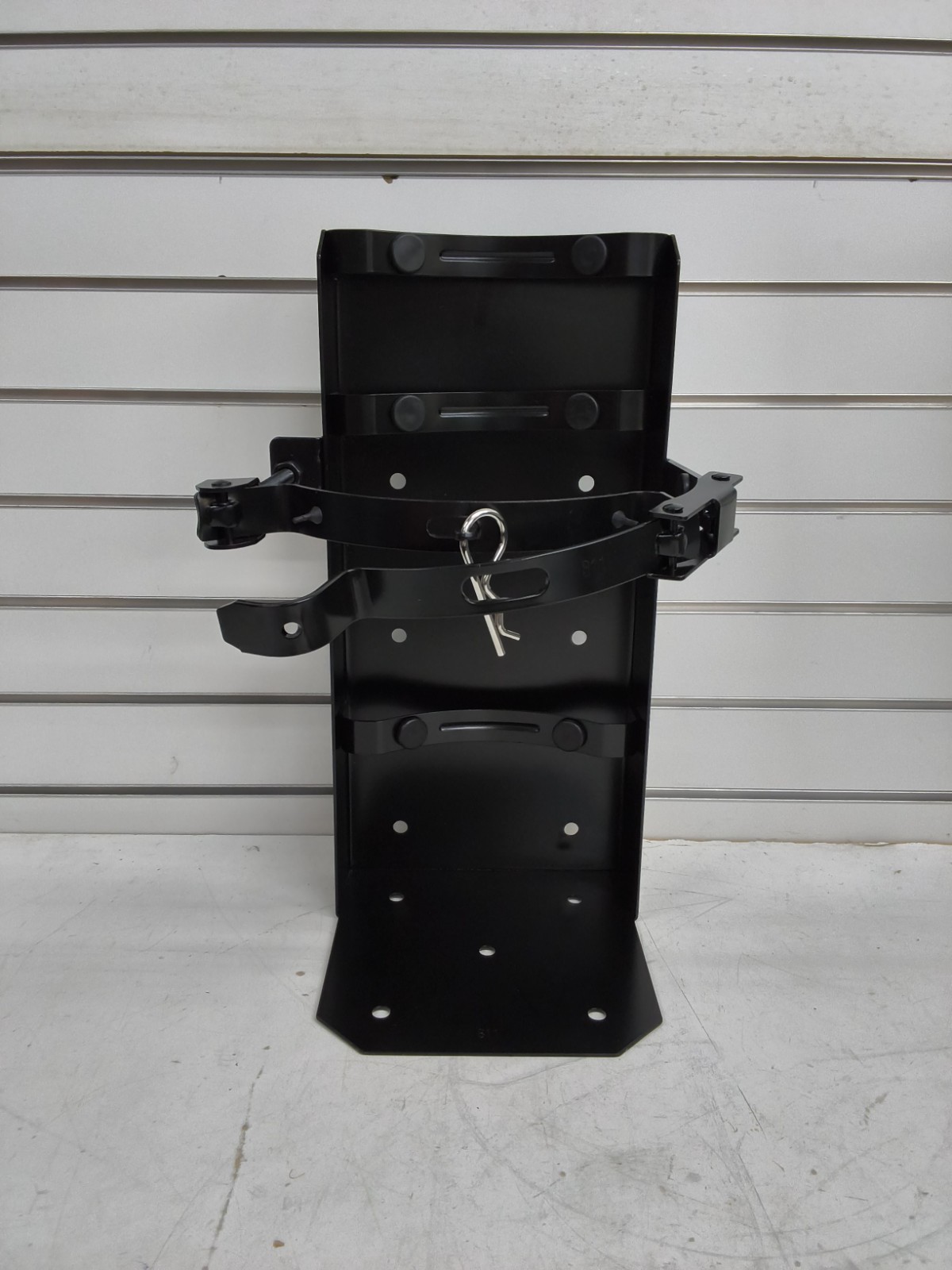BUCKEYE 700229 Fire Extinguisher Bracket: For 30 lb Tank Capacity