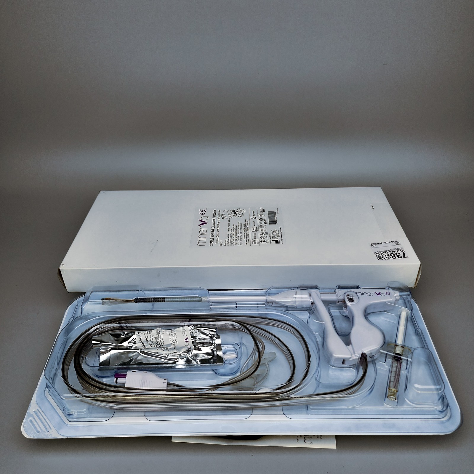 Minerva ES MIN9770 Handpiece NEW Sterile Disposable RF Controller EXP 2026 ✓