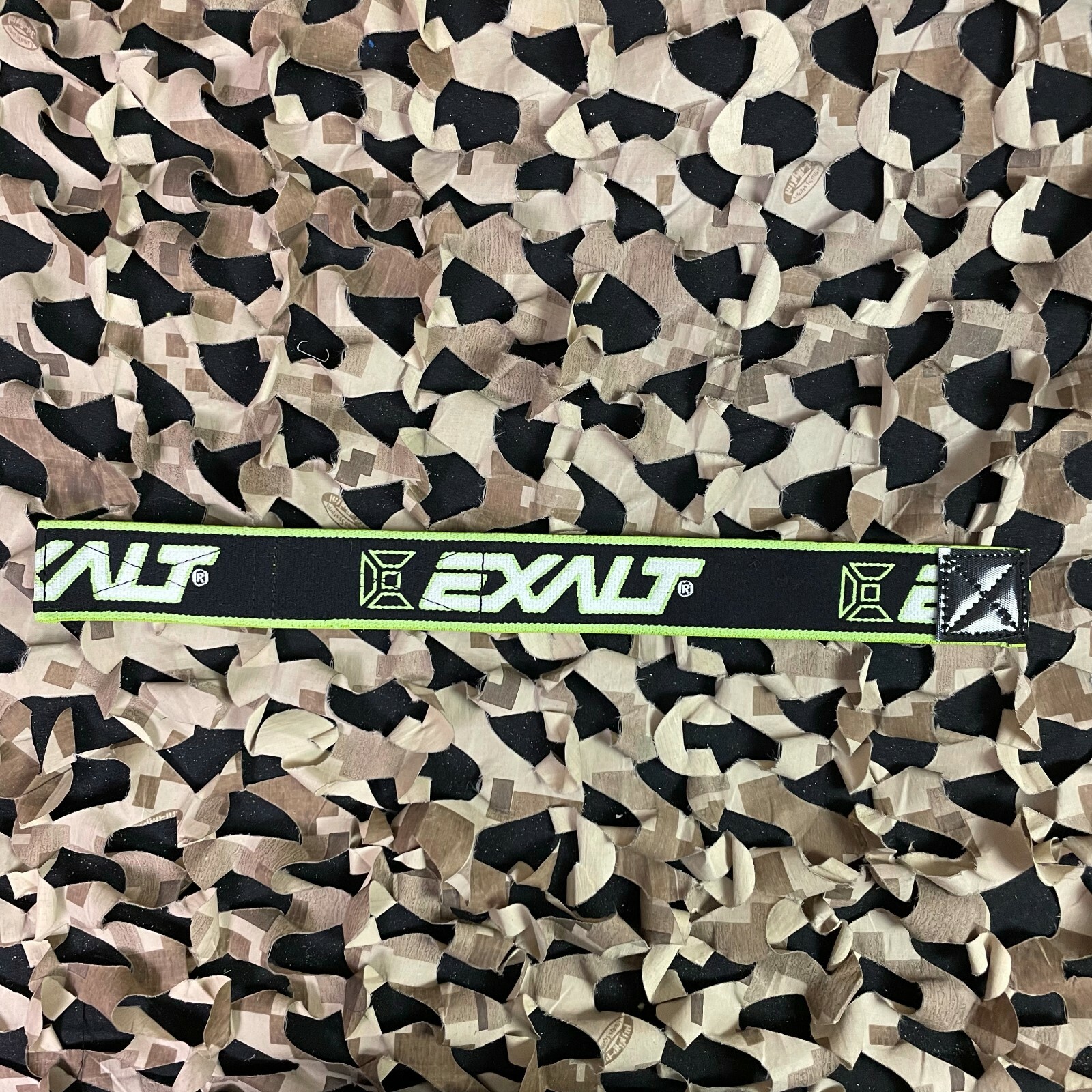 NEW Exalt Knee FreeFlex Replacement Straps - Black/Lime