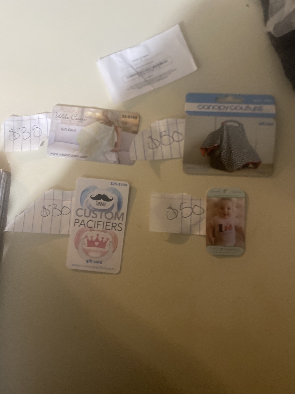 Custom Pacifiers, Custom Snappies, Udder Covers & canopy Couture.