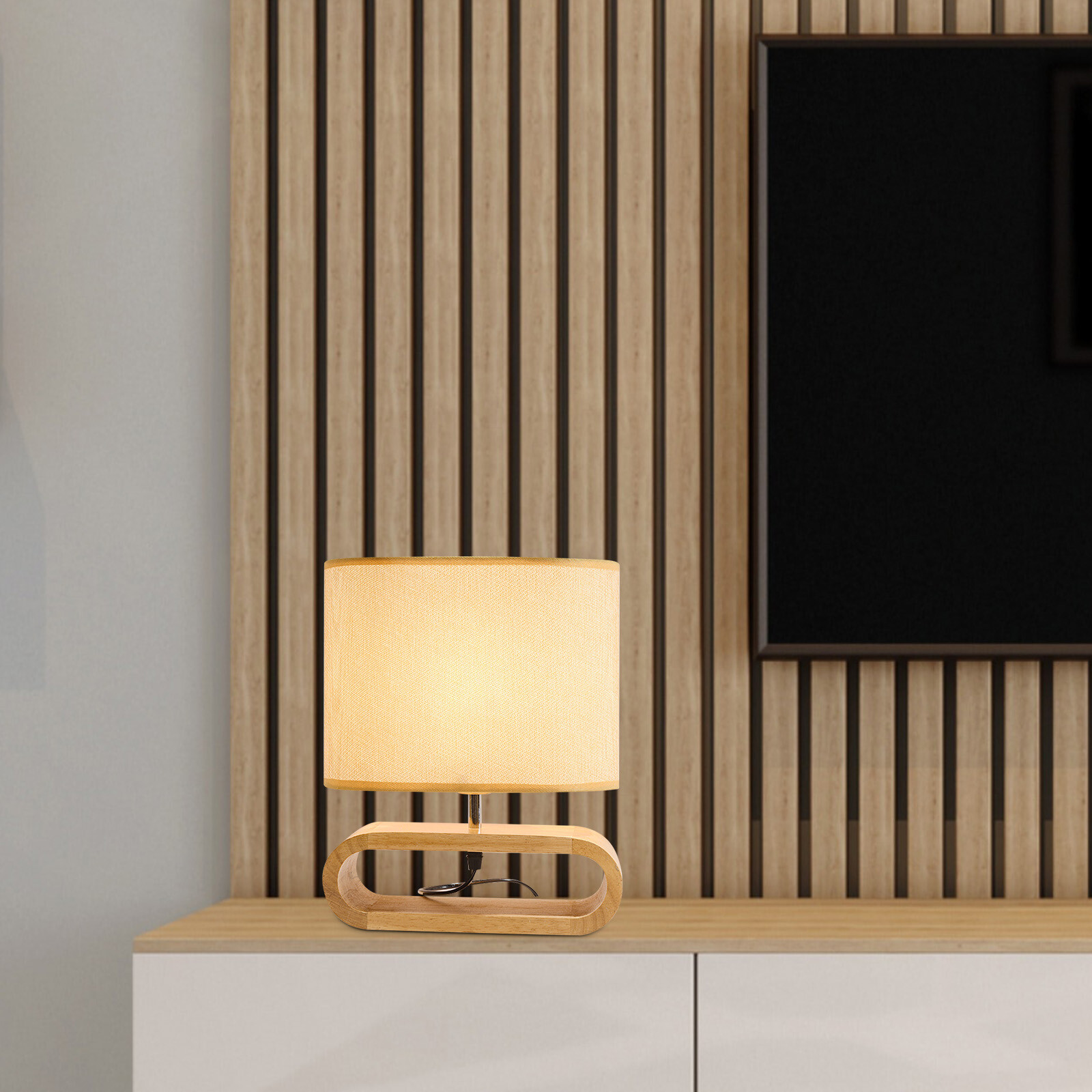 Modern Bedside Table Lamp E26 Base Nightstand Lamp for Bedroom, Living Room 1X?