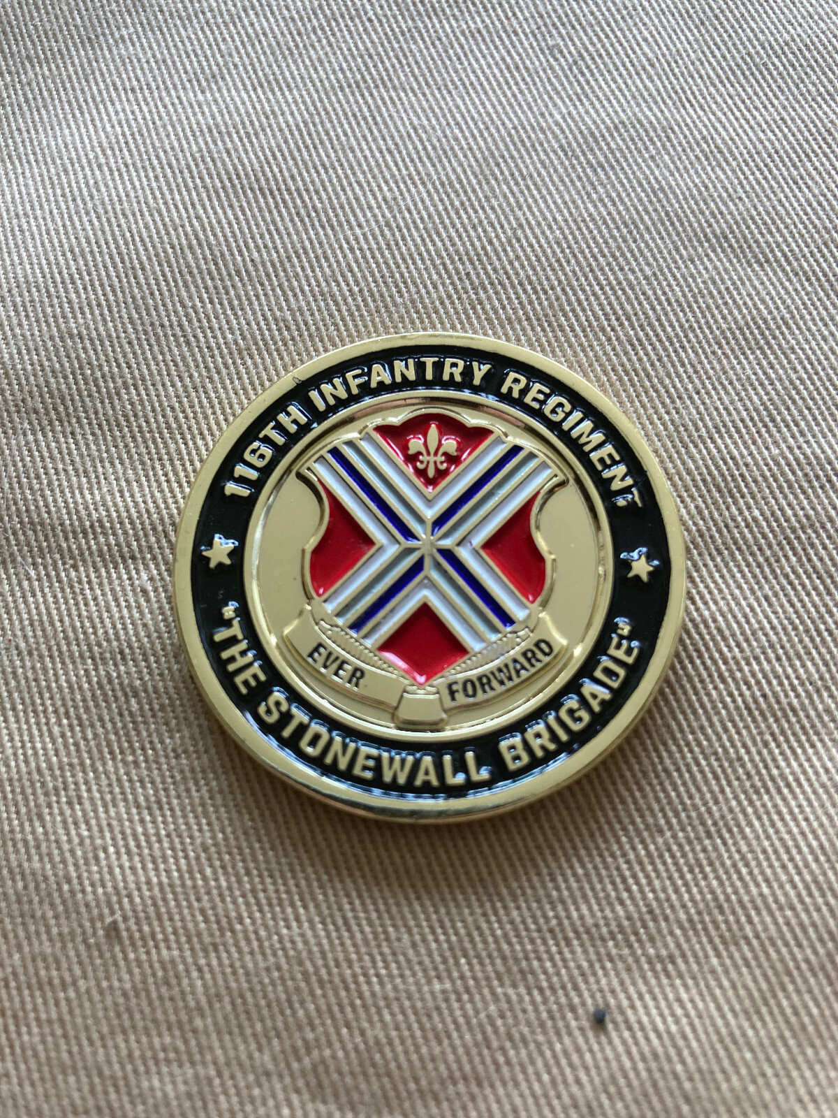116th Infantry Regt. Co. A Coin “The Bedford Boys”