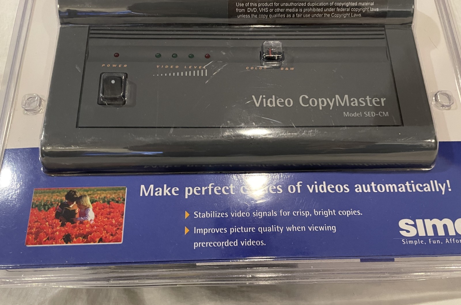 Sima Video CopyMaster Video Enhancer & Duplicator SED-CM