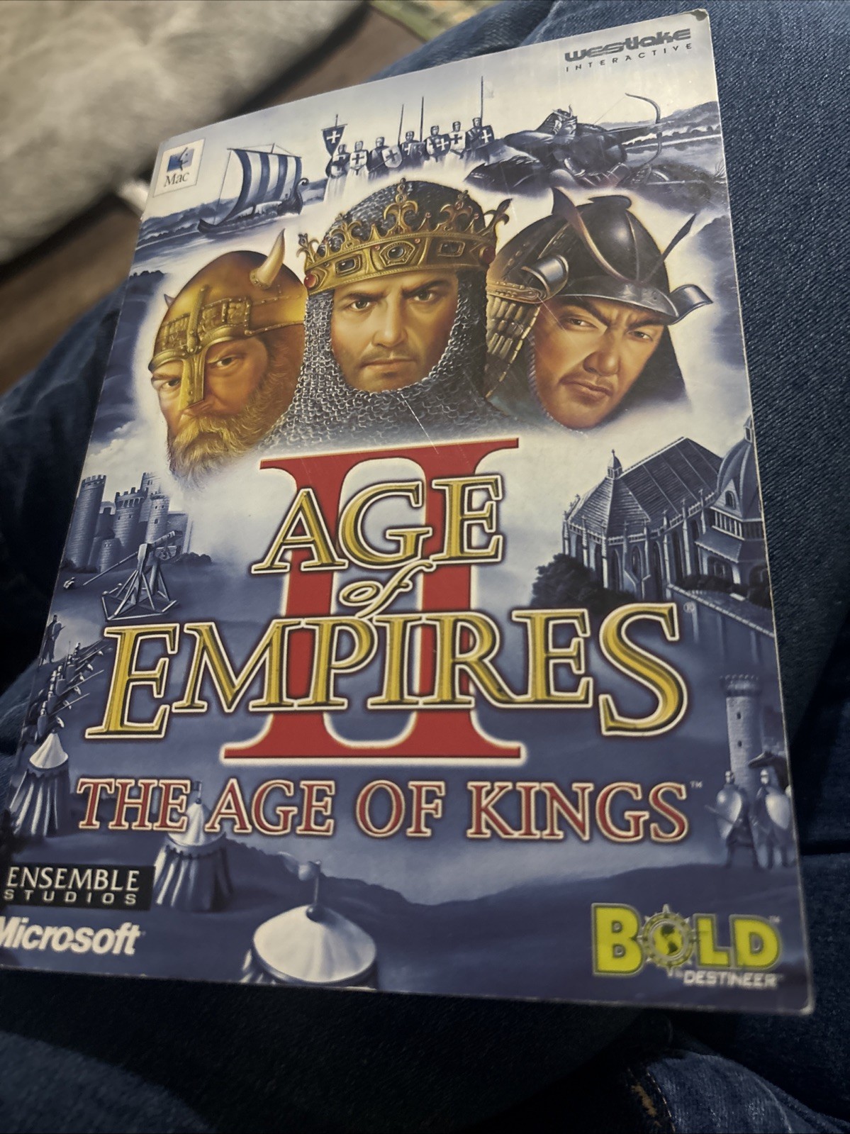 Vintage - Age of Empires II - The Age of Kings PC Game - Instruction Manual