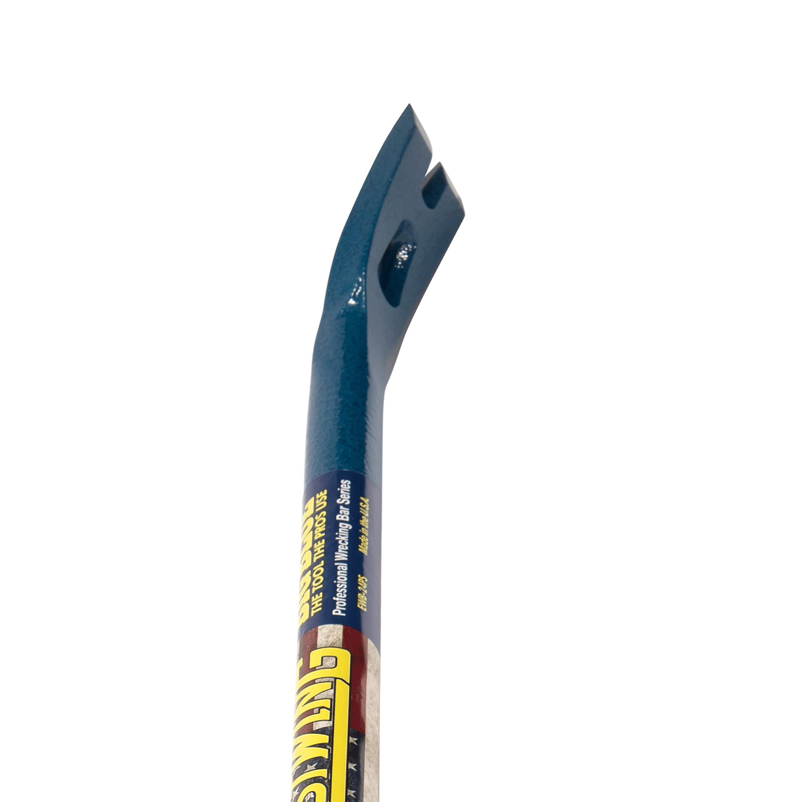 Estwing 24 Inch Blue Gooseneck Crow Bar High Leverage Nail Puller Tool