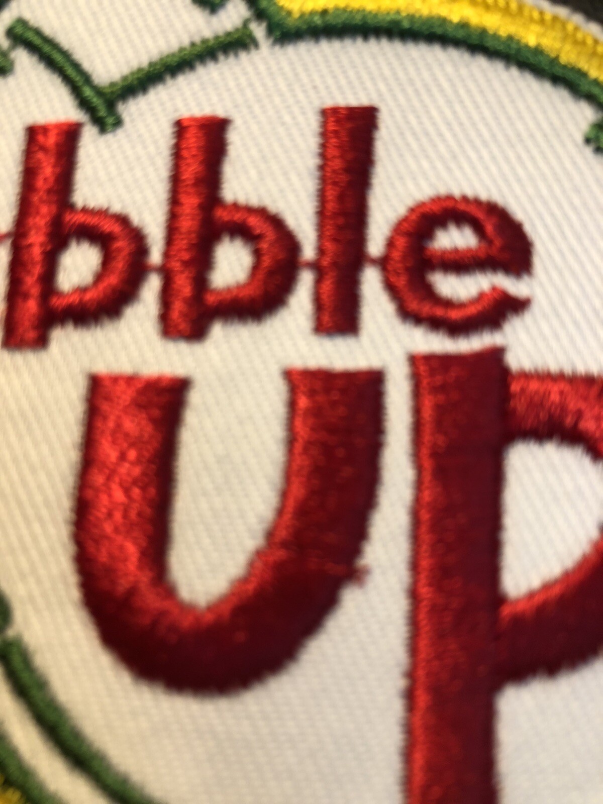 Vintage 1950's NOS Bubble Up Soda Pop Cola 4" Embroidered Uniform Patch