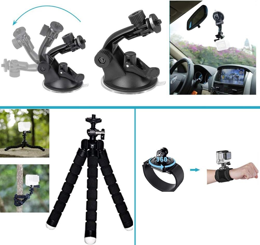 Accesorios Para Camara De Accion 20 En 1 Para Gopro Hero 12 11 10 9 8 Max 7 ...