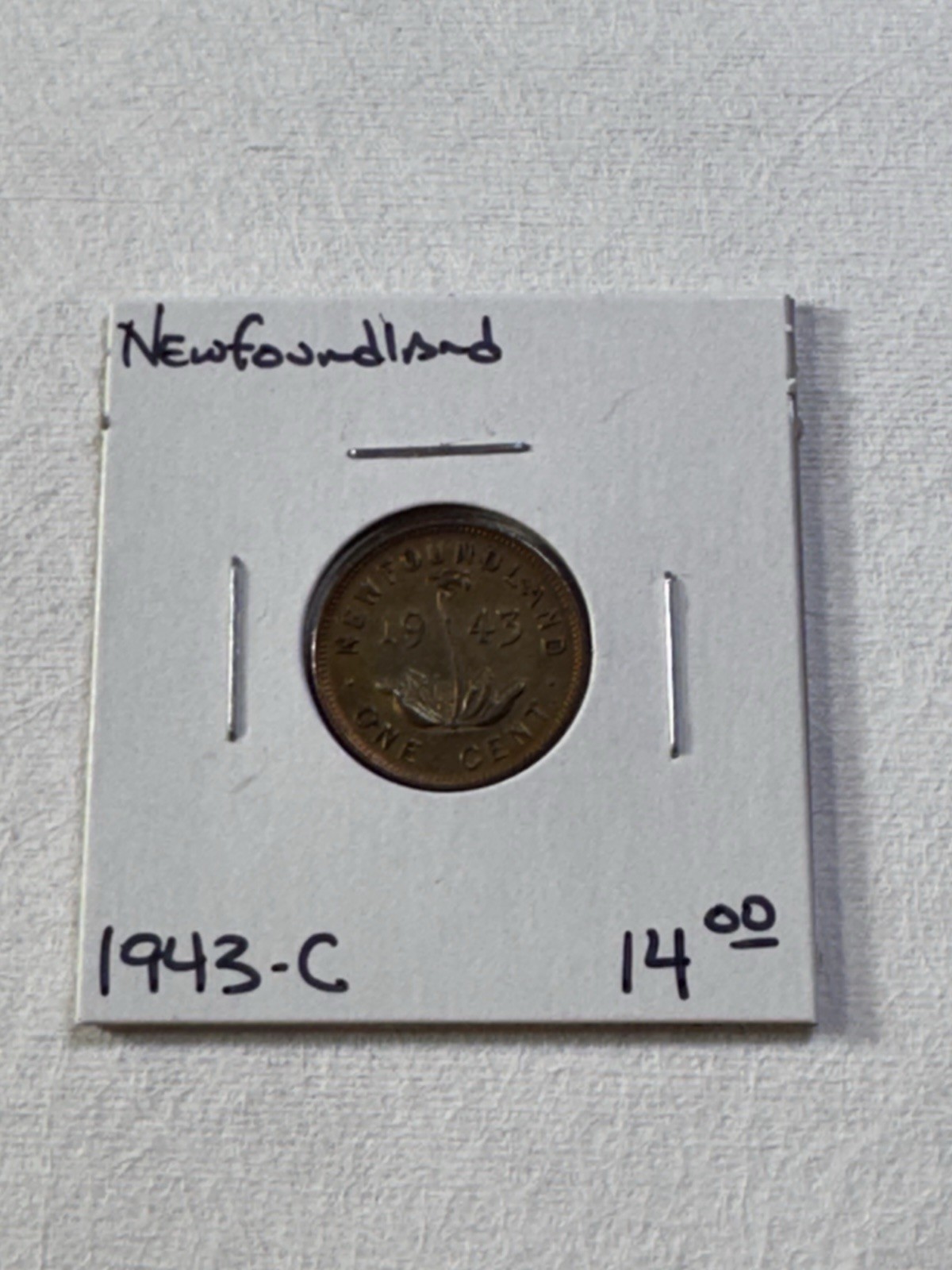 1943-C Newfoundland Small Cent